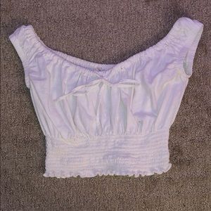 brandy melville off the shoulder top